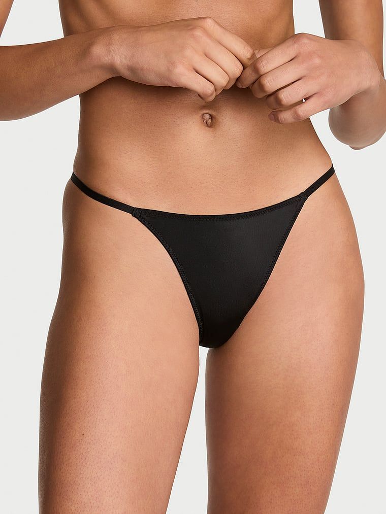 Brazilské kalhotky s křídly Angel Shine. Produkt je černý a pochází z kolekce Very Sexy.