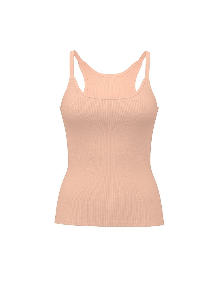 Mix & Match bavlněné noční top. Produkt je růžové barvy a pochází z kolekce Victoria's Secret.