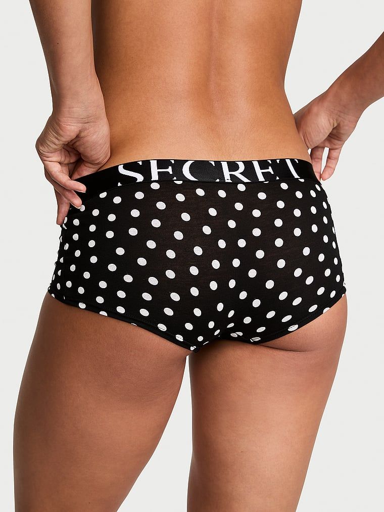Cotton shorts Exploded Logo Boyshorts. Produkt je vzorovaný a pochází z kolekce Cotton.