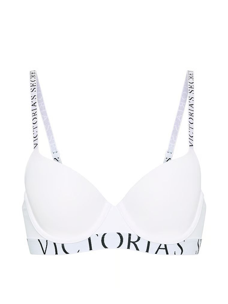 CoolBra Demi mírně polstrovaný. Produkt je bílý a pochází z kolekce triček.