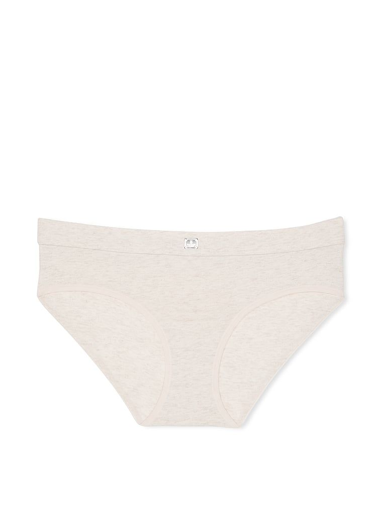 Bavlněné kalhotky s logem Hiphugger Hardware v pase. Produkt je béžový a pochází z kolekce Cotton.