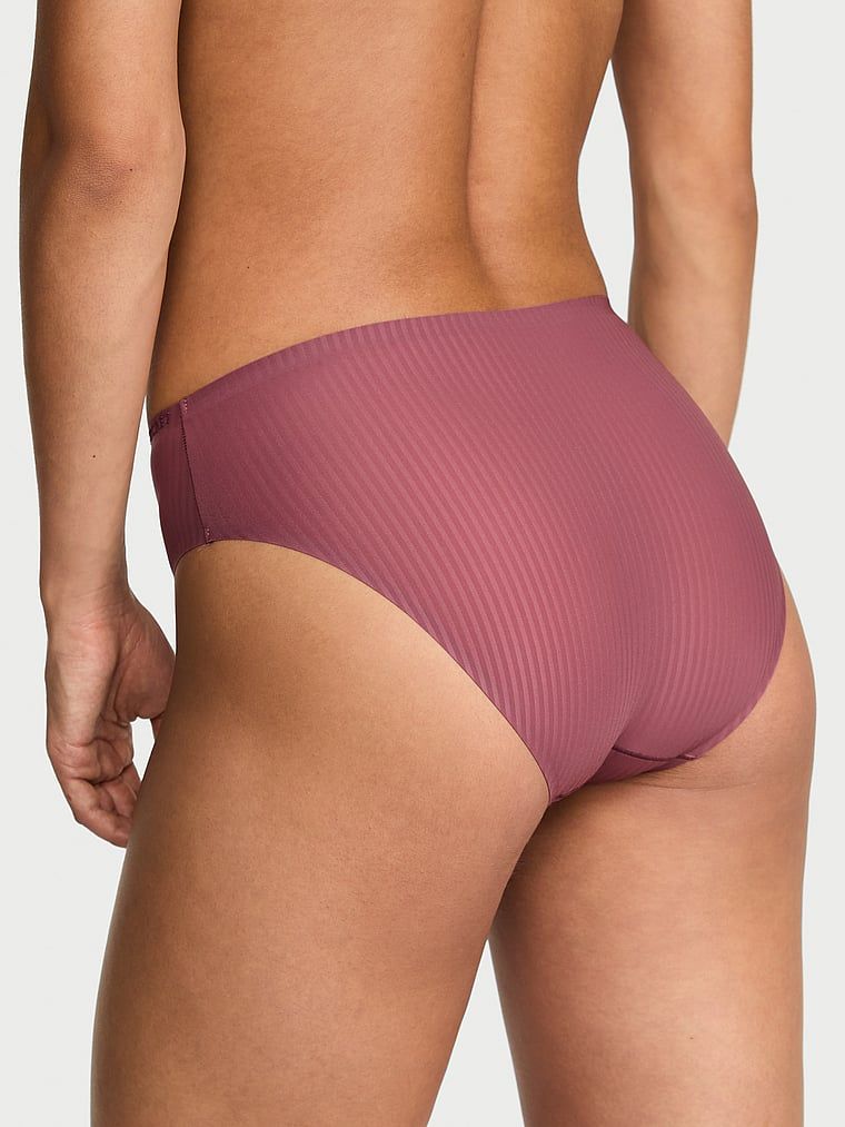 Flex Shadow Stripe bikiny kalhotky. Produkt je růžové barvy a pochází z kolekce Body by Victoria.