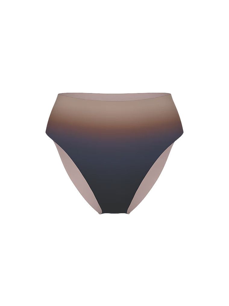 Bikiny s vysokým pasem Archives Sunset Ombre. Produkt je vzorovaný a pochází z kolekce Victoria's Secret Swim.