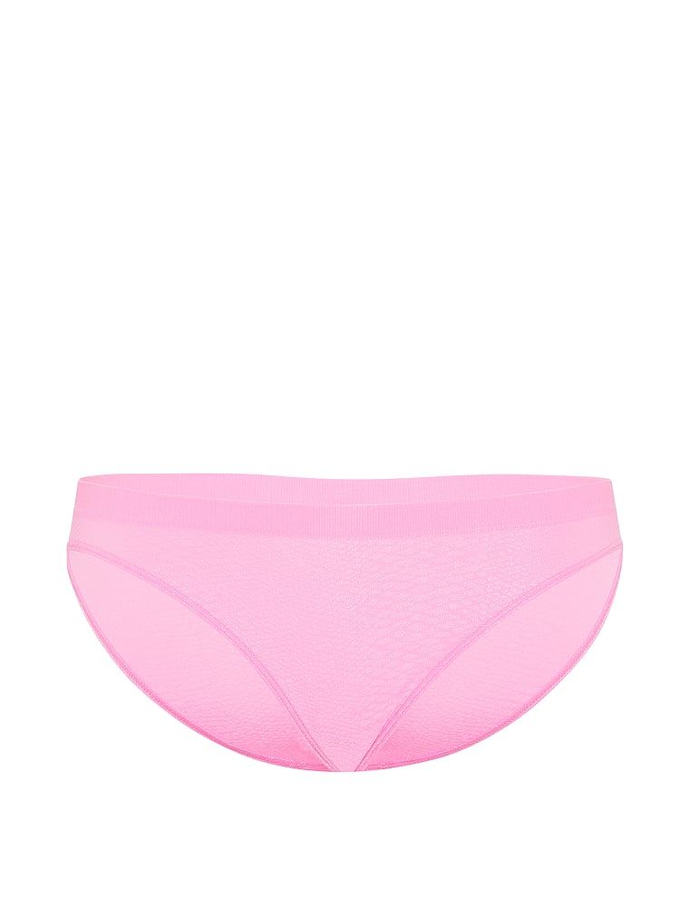 Bezešvové bikinové kalhotky. Produkt má vzorovanou barvu a pochází z kolekce Seamless.