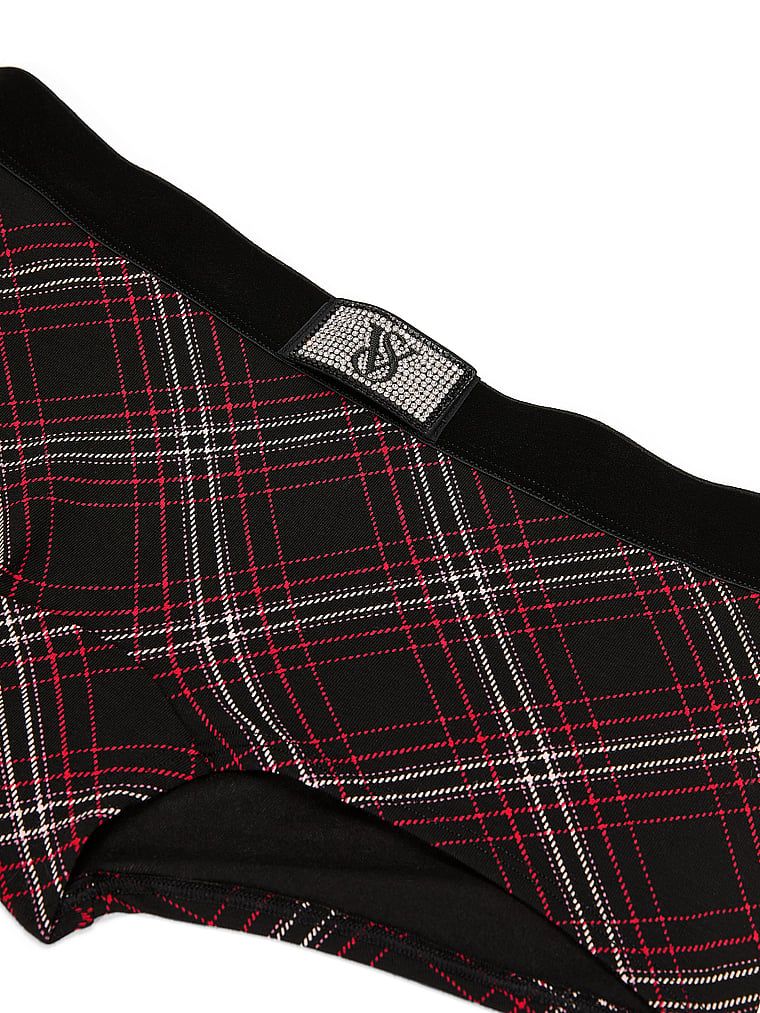 Bavlněné šortky s lesklým sametovým logem Shine Patch. Produkt je vzorovaný a pochází z kolekce Cotton.