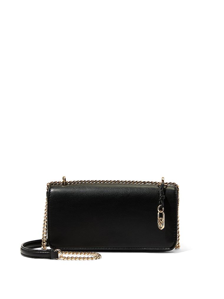 Black Nappa Taška mini crossbody Victoria