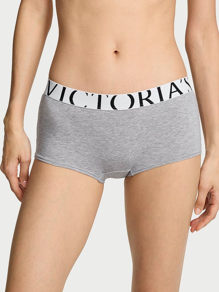 Cotton Bavlněné boxerky s velkým logem Exploded Logo