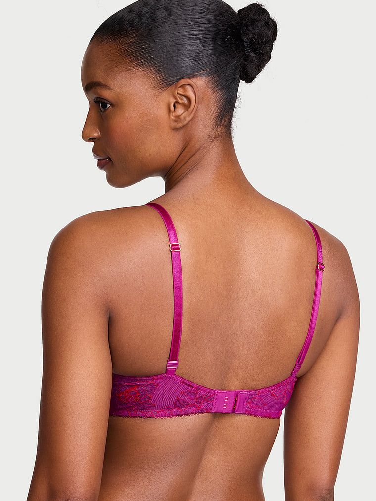 Push-up zvětšující podprsenka 2 velikosti Bombshell Rose Lace. Produkt je vícebarevný a pochází z kolekce Very Sexy.