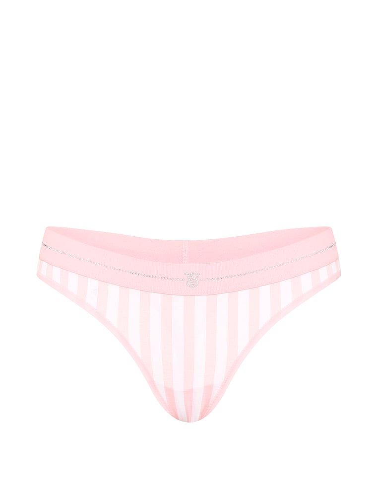 Logo Cotton thong Shine. Produkt má vzorovanou barvu a pochází z kolekce Cotton.