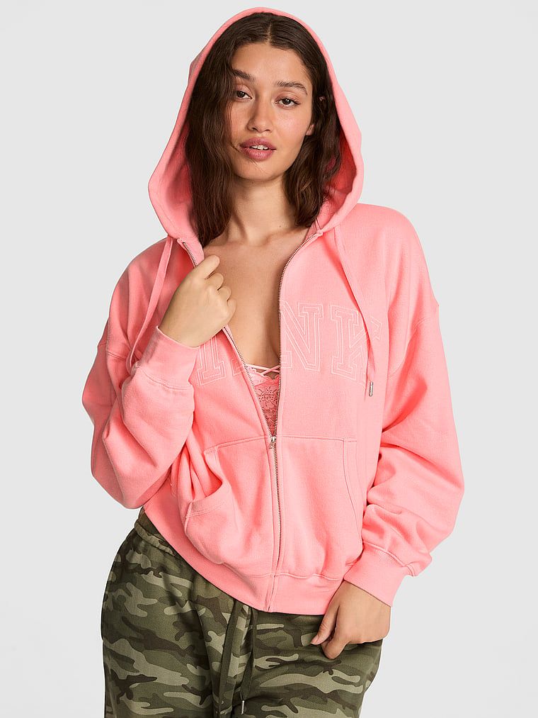 Mikina s kapucí Campus Fleece™ na celý zip