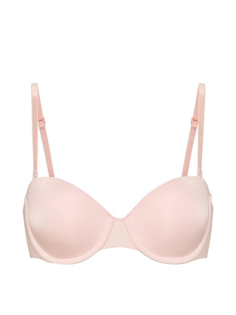 Uplift bezramínková push-up podprsenka. Produkt je růžové barvy a pochází z kolekce Victoria's Secret Bar.