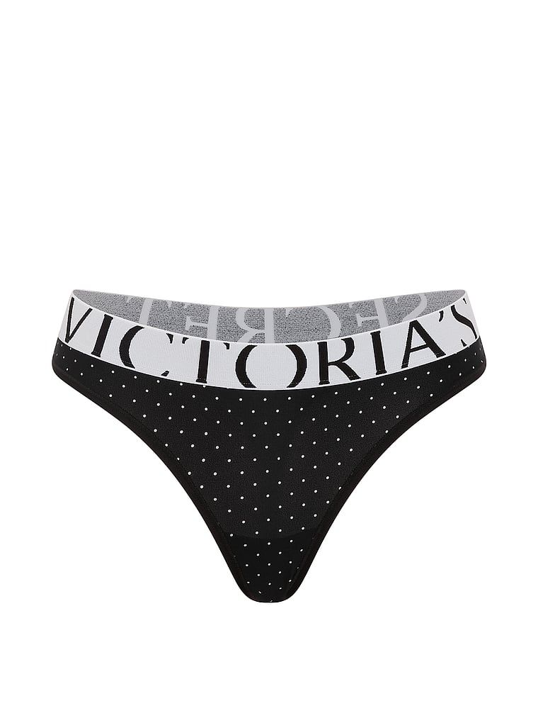 Tanga s logem Cool. Produkt má vzorovanou barvu a pochází z kolekce Cotton.
