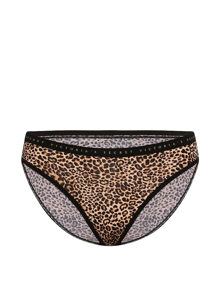 Bavlněné kalhotky v bikinách. Produkt je vzorovaný a pochází z kolekce Victoria's Secret.