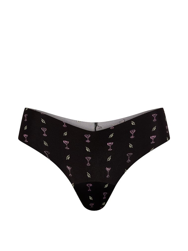 Tanga bez švů. Produkt je vzorovaný a pochází z kolekce No-Show.