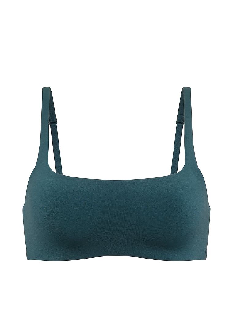 Luxe Contour Scoop mírně polstrovaná podprsenka. Produkt je modré barvy a pochází z kolekce Body by Victoria.