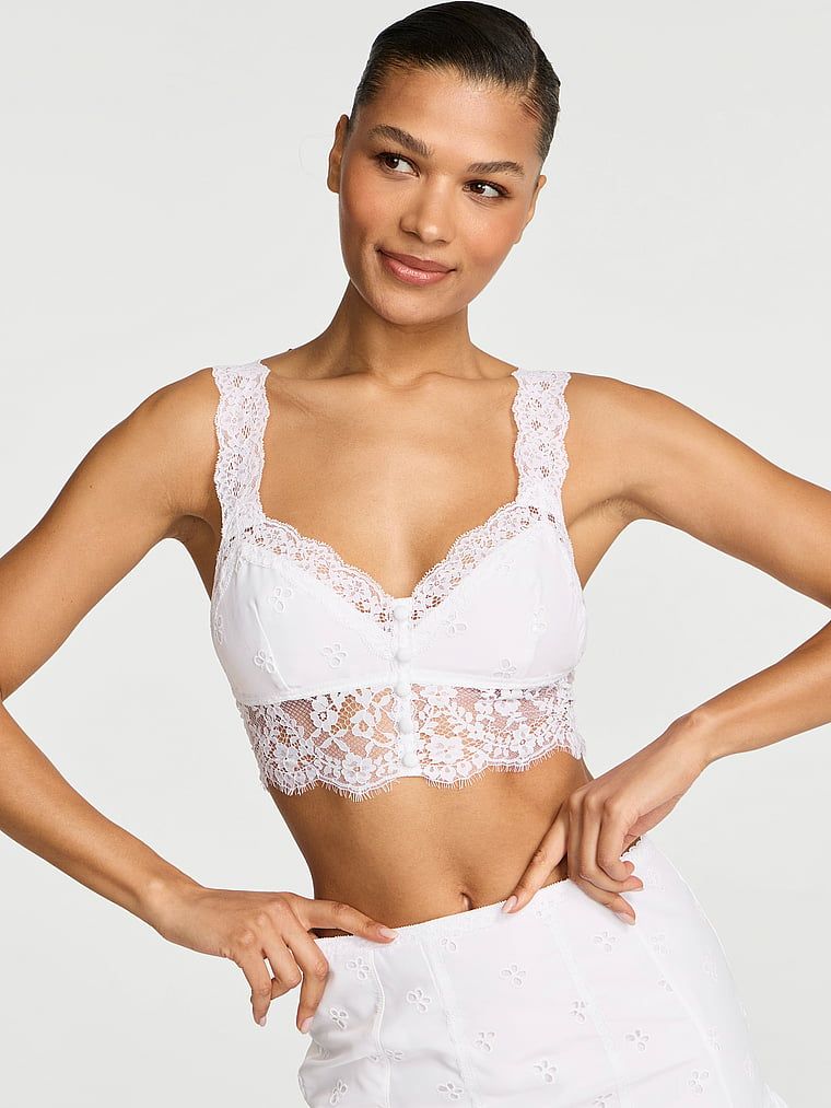 Horní část s motýlími očky. Produkt je bílý a pochází z kolekce Dream Angels.
