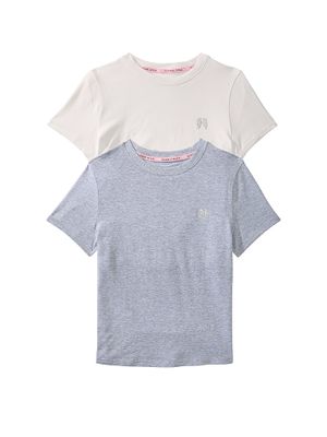 Angel Essentials Sada 2 ks elastických bavlněných triček Perfect Tees