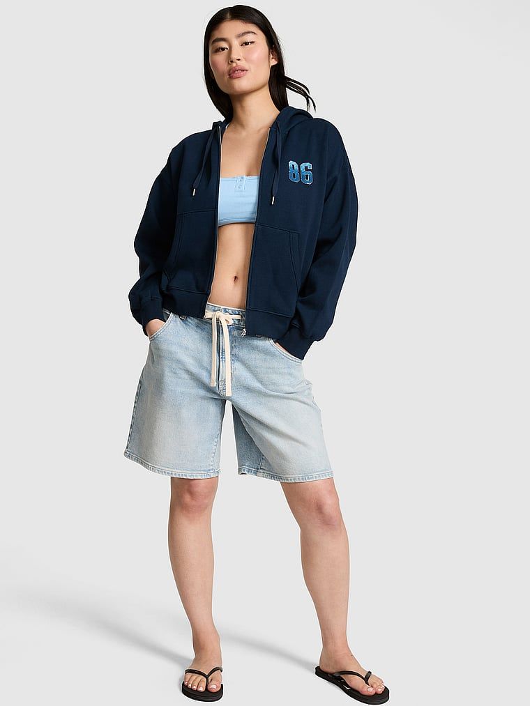 Mikina s kapucí Campus Fleece™ na zip