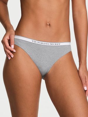 Seamless Bikiny s žebrováním a bezešvým logem