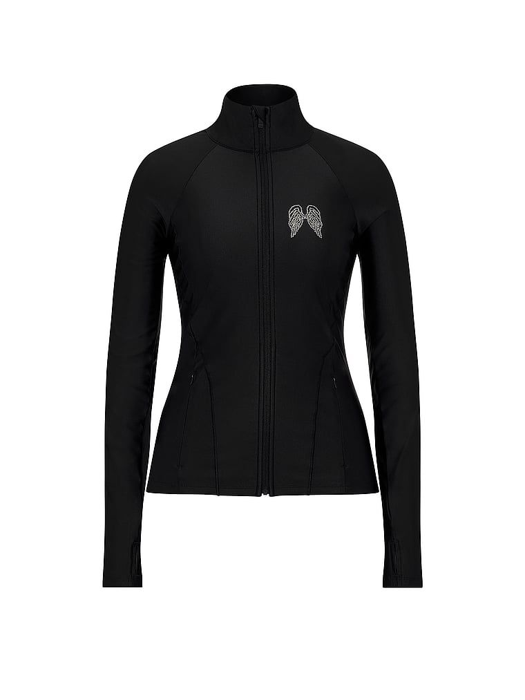 VSX GlossyTech mikina na zip. Produkt je černý a pochází z kolekce VSX.