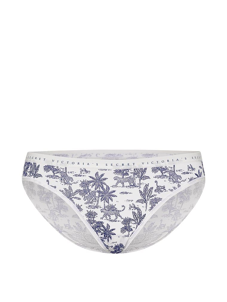 Bavlněné kalhotky v bikinách. Produkt má vzorovanou barvu a pochází z kolekce Victoria's Secret.
