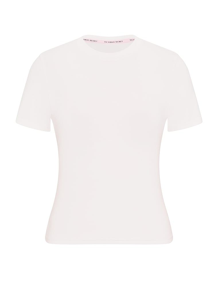 Bavlněné tričko. Produkt je bílý a pochází z kolekce Angel Essentials.