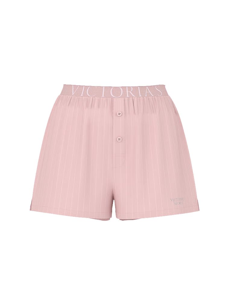 Mix & Match bavlněné pyžamové kraťasy Heritage. Produkt je vzorovaný a pochází z kolekce Victoria's Secret.