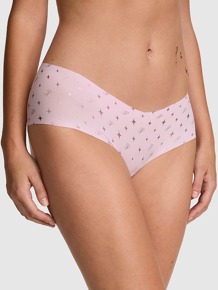 PINK Neviditelné kalhotky Hiphugger No-Show