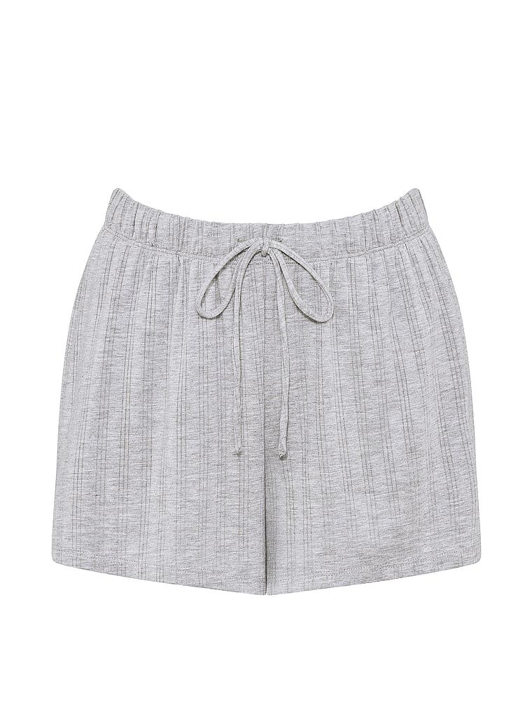 SoSoft ultra-jemné modální šortky na spaní. Produkt je šedé barvy a pochází z kolekce Victoria's Secret.