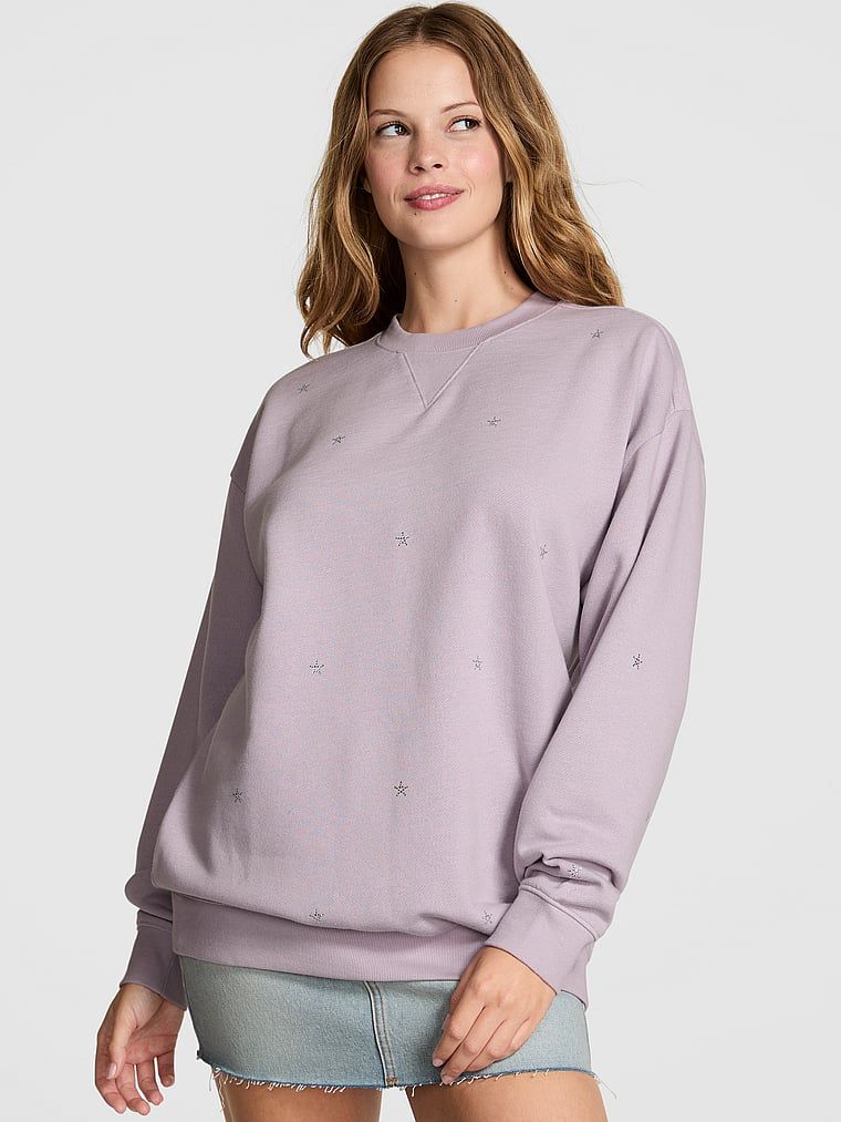Mikina oversize Ivy Fleece Crew