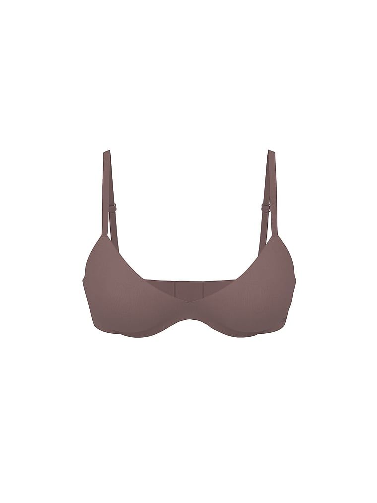 FlexFactor Demi mírně vyztužená podprsenka. Produkt je šedý a pochází z kolekce Body by Victoria.