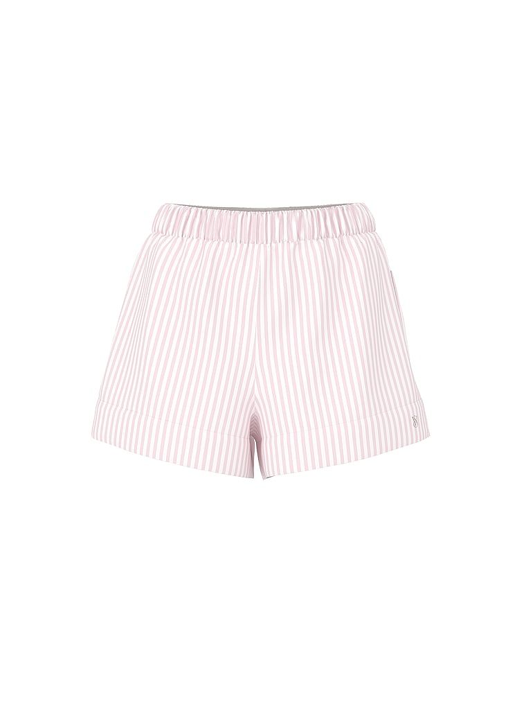 Lněné kraťasy pro plážové oblečení Heritage Stripe. Produkt je vzorovaný a pochází z kolekce Victoria's Secret Swim.