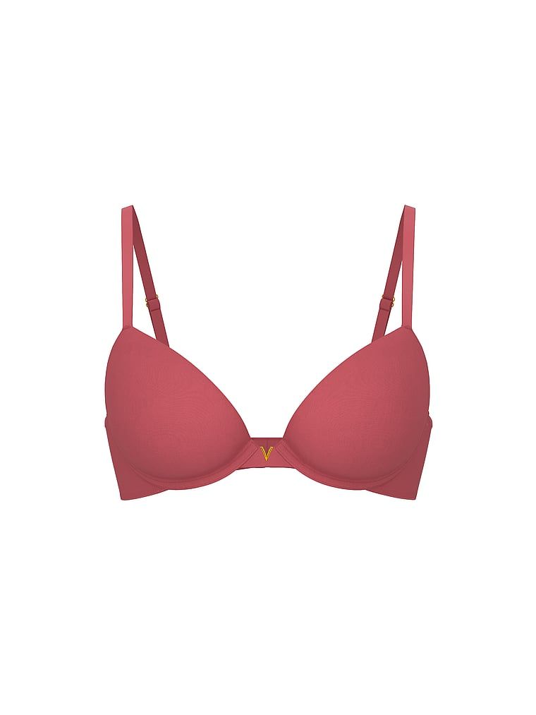 Push-up hladká podprsenka. Produkt je růžové barvy a pochází z kolekce Love Cloud.