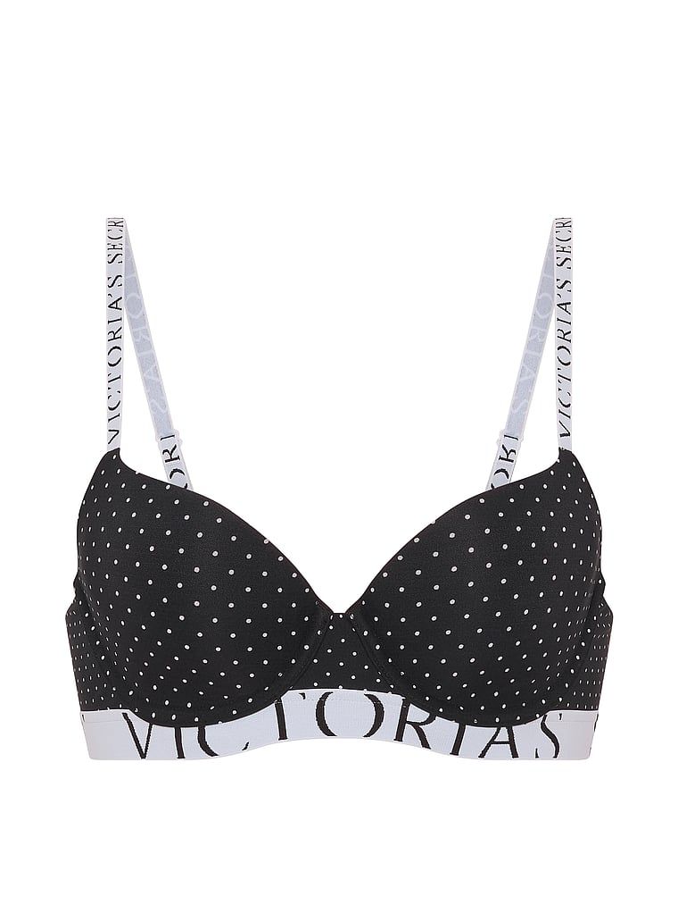 CoolBra Demi mírně polstrovaný. Produkt má vzorovanou barvu a pochází z kolekce triček.