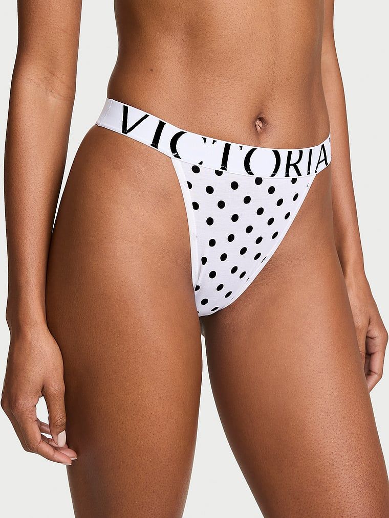 Bavlněné kalhotky ve stylu loga 90s Exploded. Produkt je vzorovaný a pochází z kolekce Cotton.