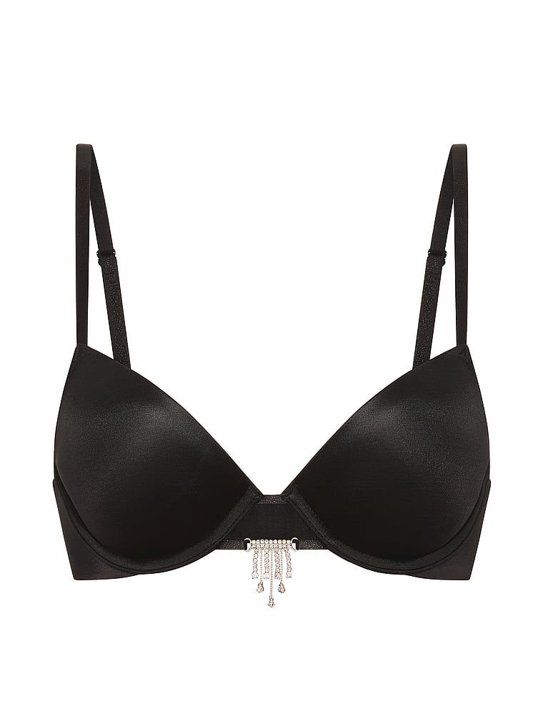 Podprsenka na push-up s křídly Angel Shine. Produkt je černý a pochází z kolekce Very Sexy.
