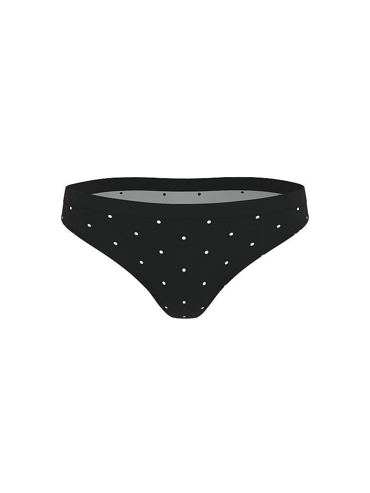 Bezešvá tanga. Produkt je vzorovaný a pochází z kolekce Bezešvé.